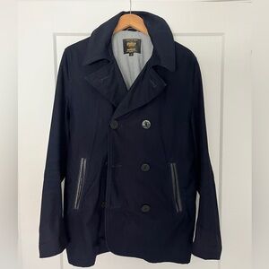 Golden Bear Made in USA Men’s Real Indigo PeaCoat Medium